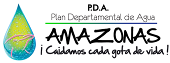P.D.A. Plan Departamental de Agua del Amazonas Logo